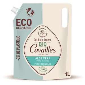Roge Cavailles Eco Recharge Gel Bain Et Douche Aloe Vera Bio 1l