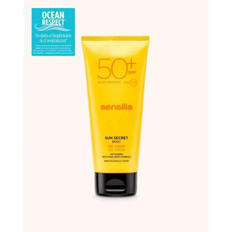 Sensilis Sun Secret Body Gel Cream Spf50+ 200ml