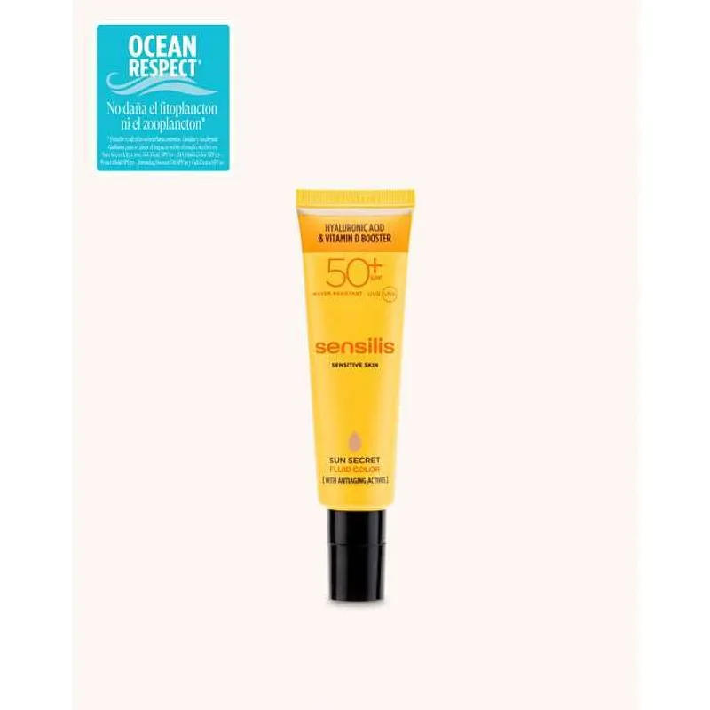 Sensilis Sun Secret Ha Color Fluid Spf50+ 50ml