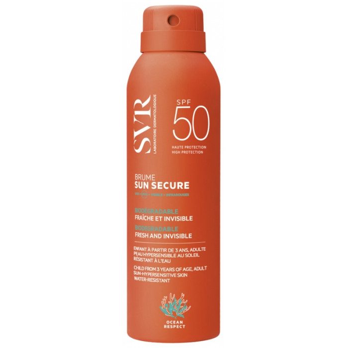 Svr Sun Secure Brume Biode Spf50+ 200ml