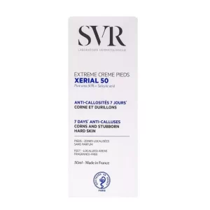 Svr Xerial 50 Extreme Creme Pieds Anti-callosites 7 Jours 50ml