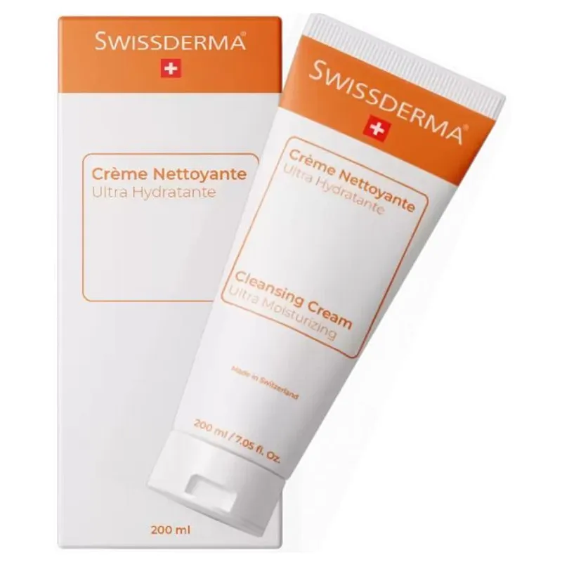 Swissderma Creme Nettoyante Ultra Hydratante 200ml