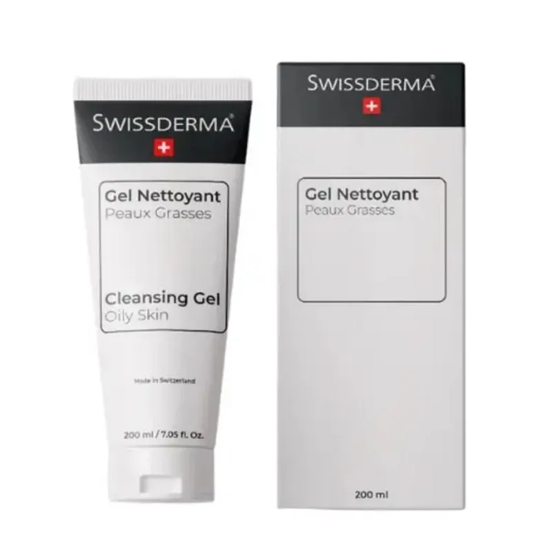 Swissderma Gel Nettoyany Peaux Grasse 200ml