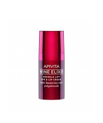 Apivita Wine Elixir Creme Yeux & Levres Lift Rides 15ml