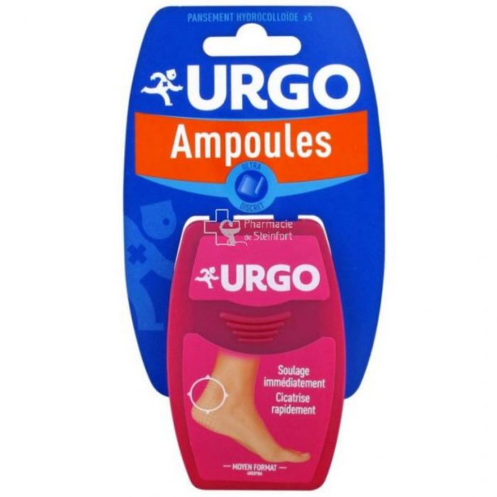 Urgo Ampoules Pied Grand Format Boite De 5