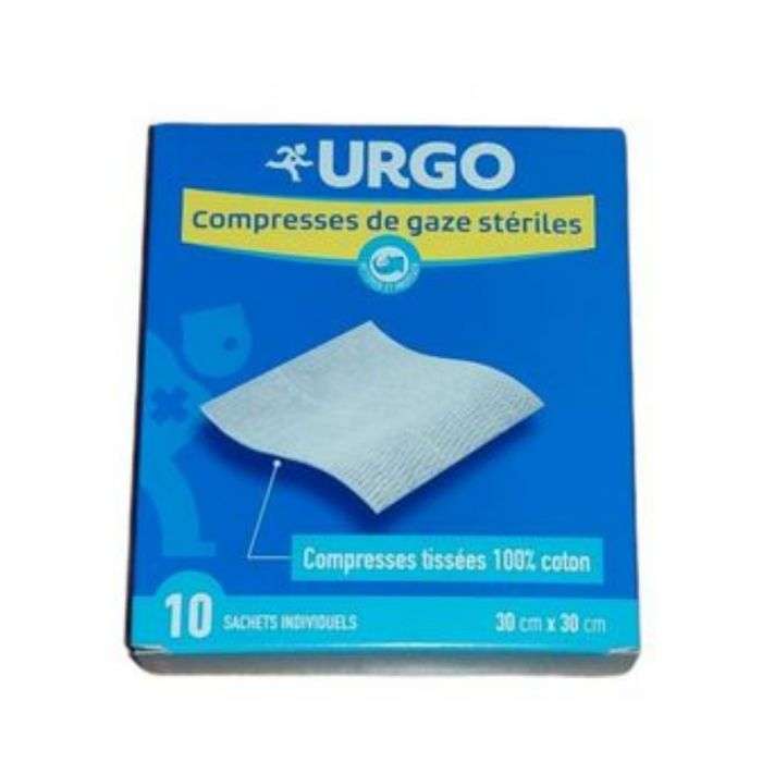 Urgo Compresse Sterile 30cm*30cm Boite De 10