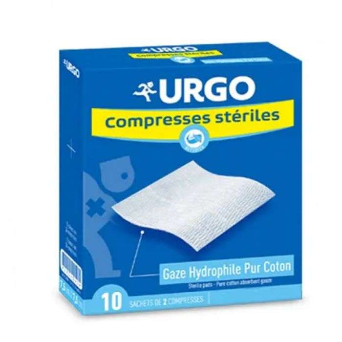 Urgo Compresse Sterile 40cm*40cm Boite De 10
