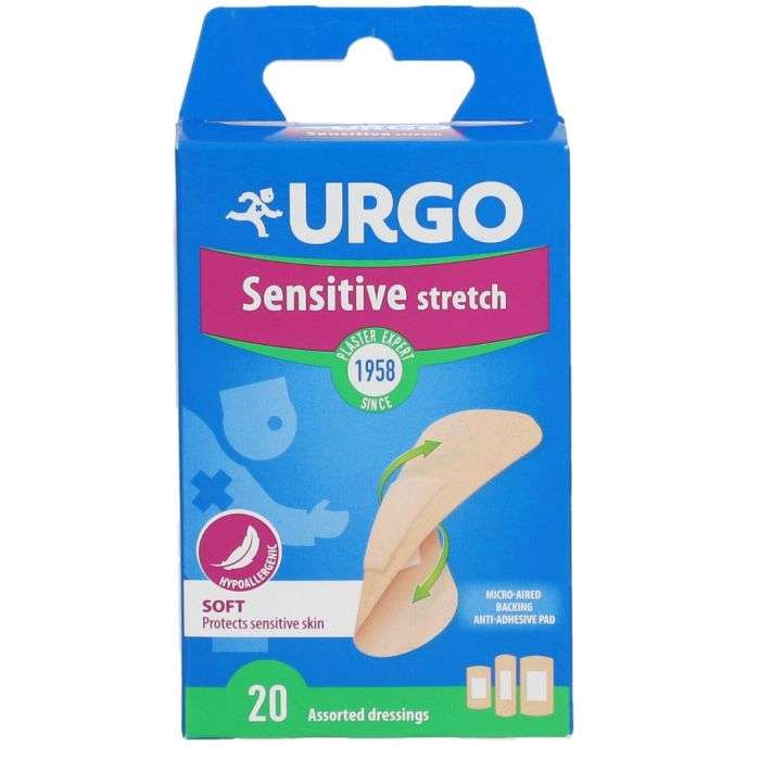 Urgo Sensitive Stretch Boite De 20