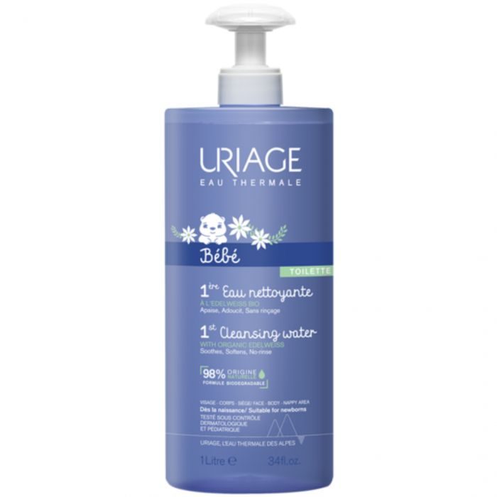 URIAGE BEBE 1 ERE EAU NETTOYANTE SANS RINCAGE 500 ML