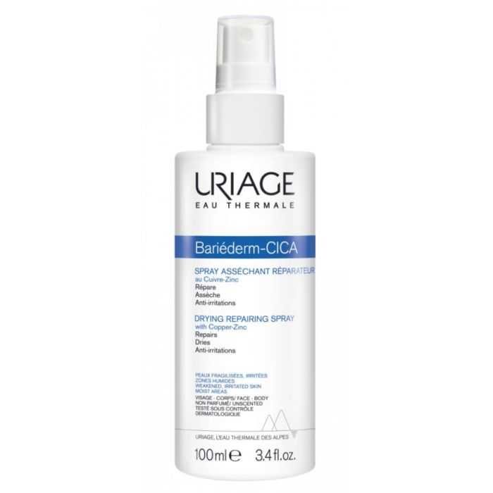 Uriage Bariederm Cica-spray Assechant Reparateur 100ml