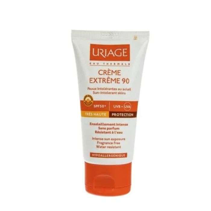 Uriage Creme Extreme Peaux Intolerantes Au Soleil Spf90 50ml