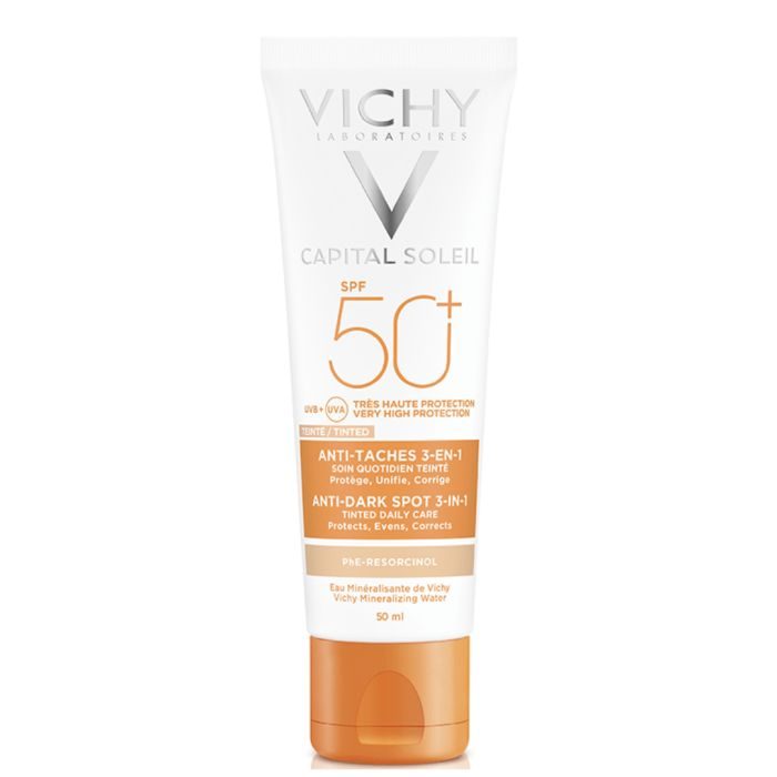 Vichy Ideal Soleil Soin Anti-tache Teinte 3en1 Spf50+ 50ml