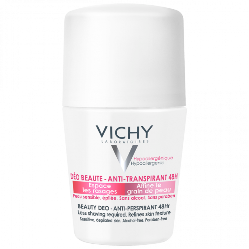 Vichy Deodorant Eclaircissant Anti-transpirant 48h Roll-on 50ml