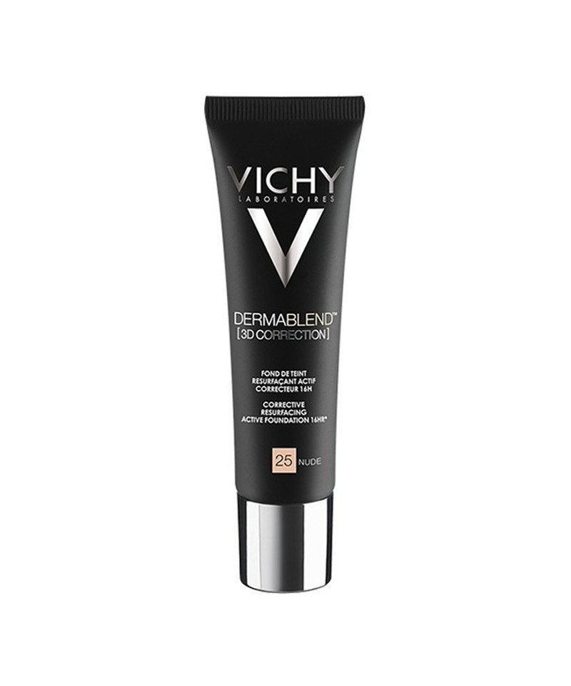 Vichy Dermablend 3d Correction Fond De Teint Numero 25 Nude 30ml