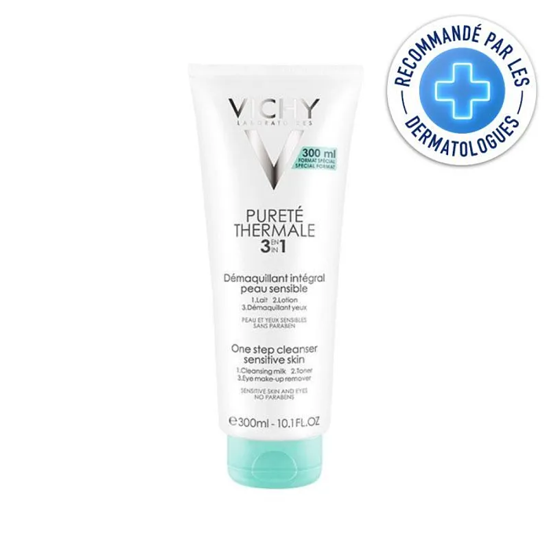Vichy Purete Thermale 3en1 Demaquillant Integral Peau Sensible 300ml