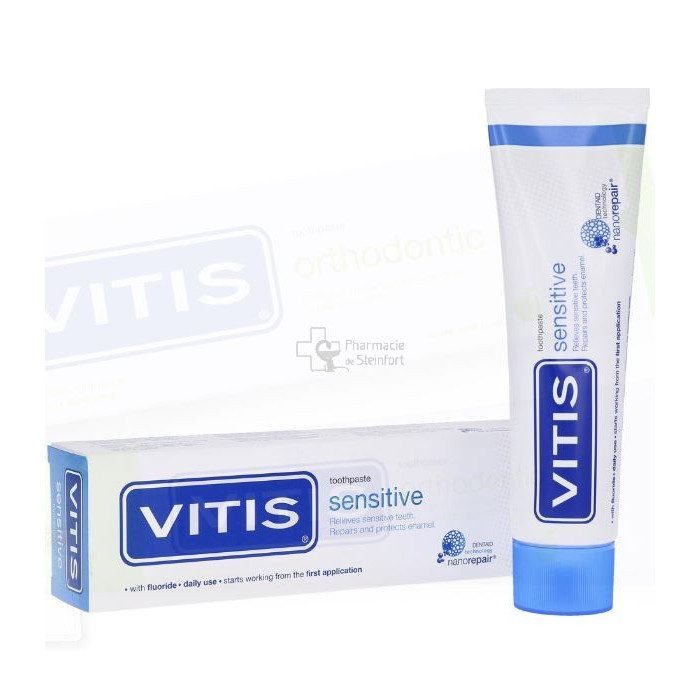 Vitis Sensitive Toothpaste Dentifrice 100ml