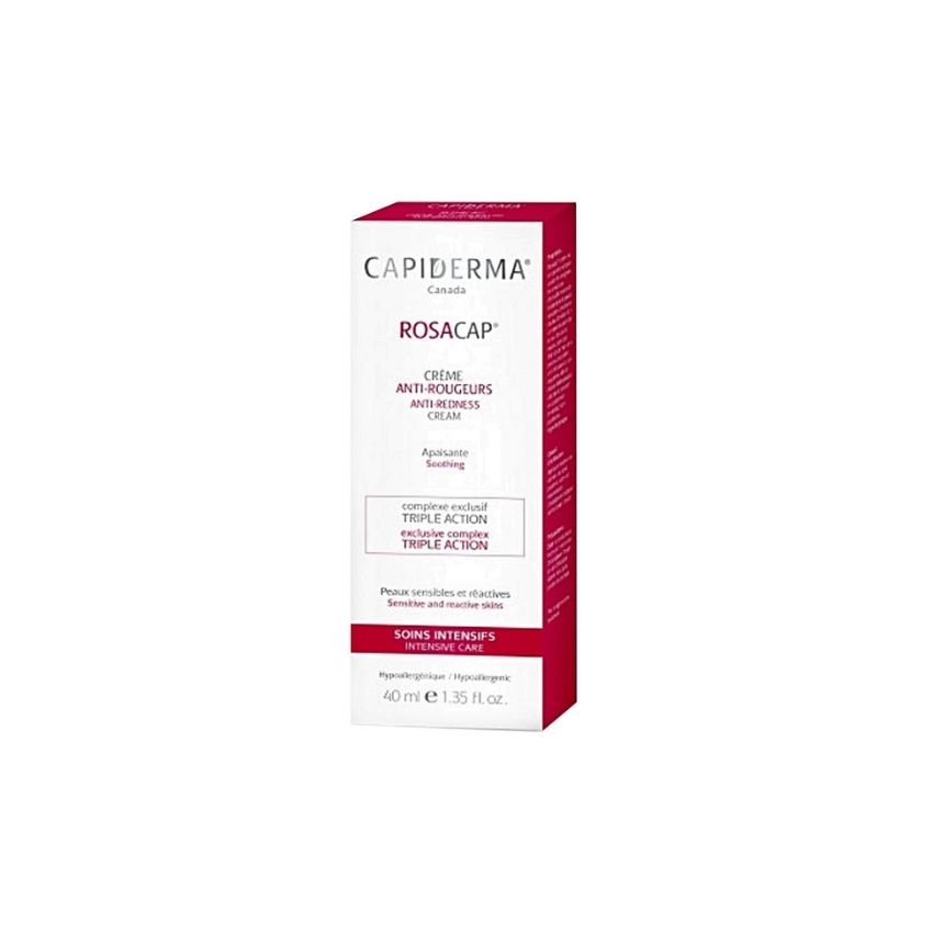 CAPIDERMA - ROSACAP CREME ANTI-ROUGEURS 40ML