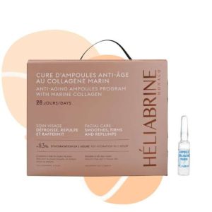 HELIABRINE AMPOULES AU COLLAGENE MARIN CURE ANTI AGE 28 JOURS