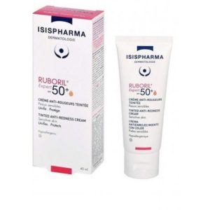 Isispharma Ruboril Expert SPF50+ Crème Anti-Rougeurs Teintée Peaux Sensibles 40ml