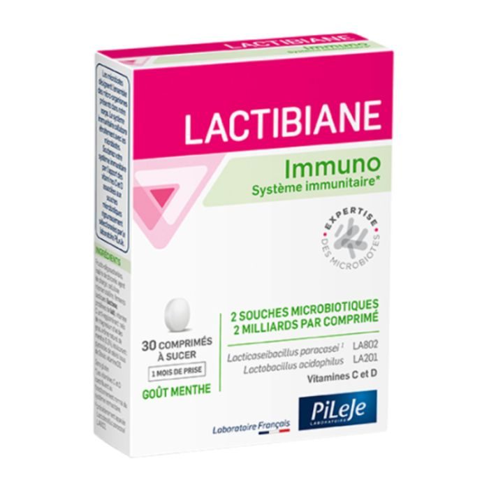 LACTIBIANE IMMUNO 30 COMPRIMES