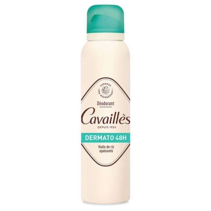ROGE CAVAILLES DEODORANT DERMATO SPRAY 48H HUILE DE RIZ APAISANTE 150 ML