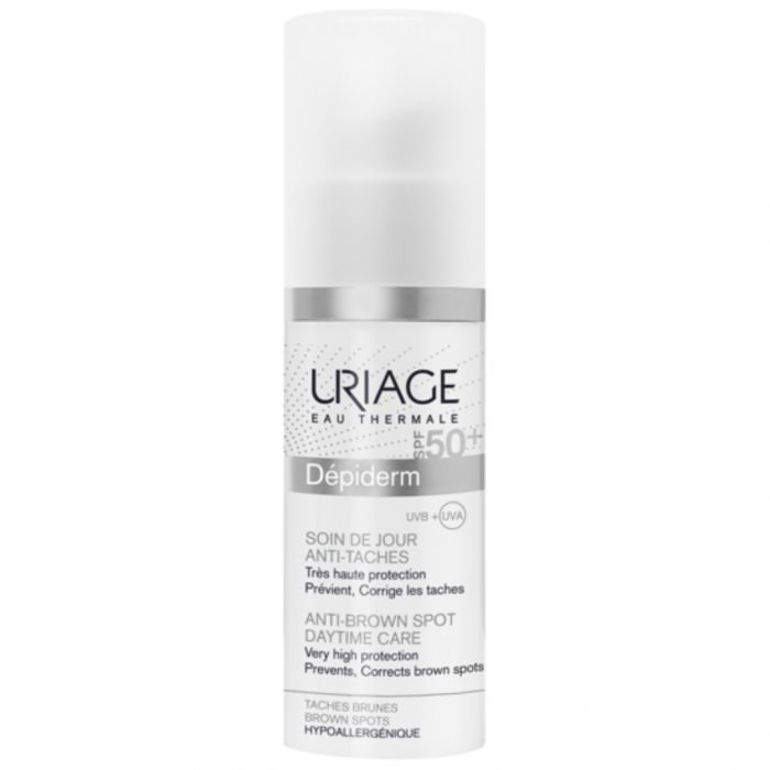 URIAGE DEPIDERM SPF 50 30ML SOIN DE JOUR HAUTE PROTECTION ANTI-TACHES BRUNES