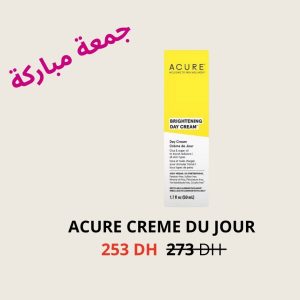 ACURE CREME DE JOUR ECLAT 50 ML