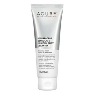 ACURE RESURFACANT A L'ACIDE GLYCOLIQUE CREME NETTOYANTE 118 ML