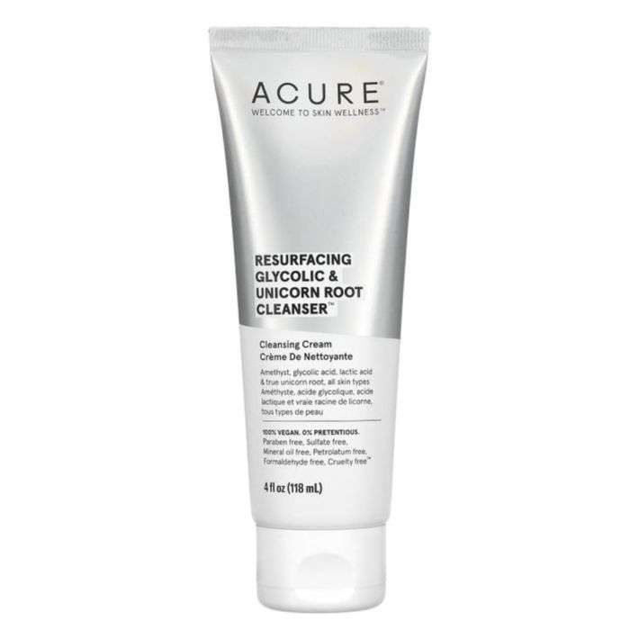 ACURE RESURFACANT A L'ACIDE GLYCOLIQUE CREME NETTOYANTE 118 ML