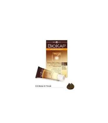 BIOKAP NUTRICOLOR NUTRICOLOR TEINTURE POUR CHEVEUX BLOND OR FONCÉ 6, 3
