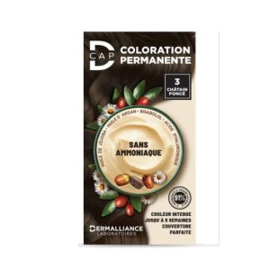 D CAP COLORATION PERMANENTE N 3 CHATAIN FONCE