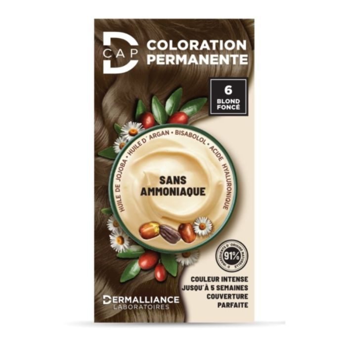 D CAP COLORATION PERMANENTE N 6 BLOND FONCE