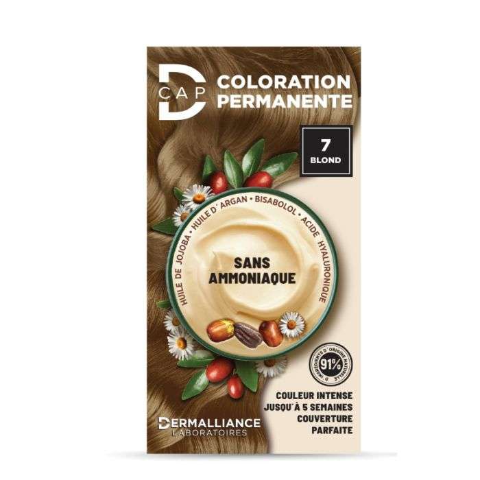 D CAP COLORATION PERMANENTE N 7 BLOND