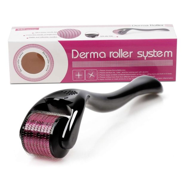 DERMA ROLLER POUR CHEVEUX ET PEAU