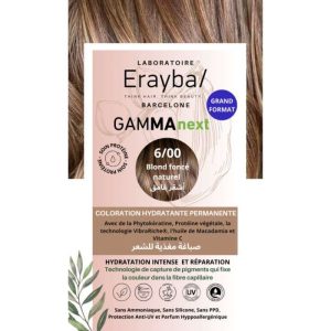 ERAYBA NEXT COLORATION HYDRATANTE PERMANENTE N6-00 BLOND FONCE NATUREL