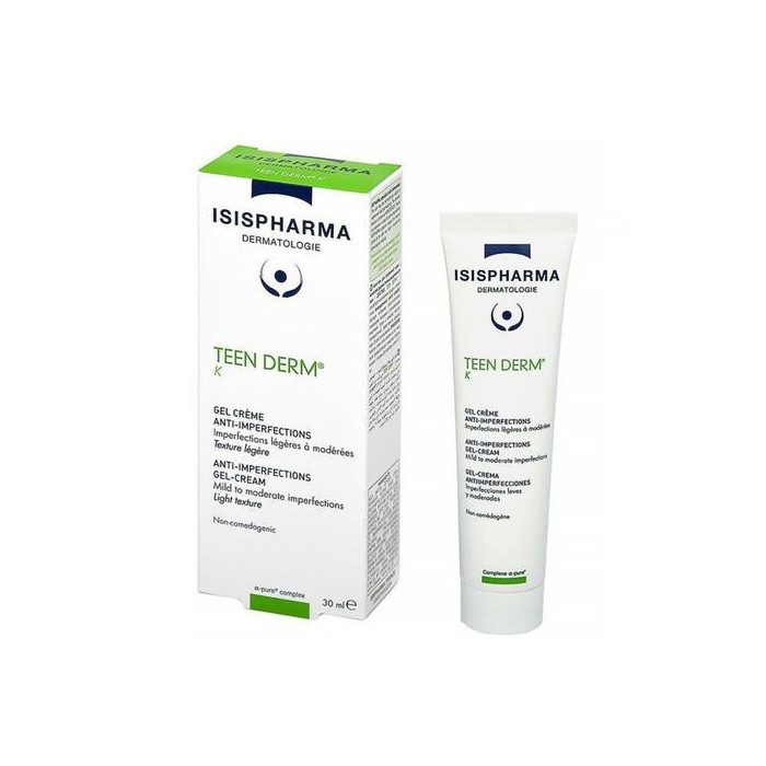 ISISPHARMA TEEN DERM K GEL CREME SEBO REGULERATRICE 30 ML