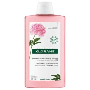 KLORANE SHAMPOING APAISANT A LA PIVOINE CUIR CHEVELU SENSIBLE 400 ML