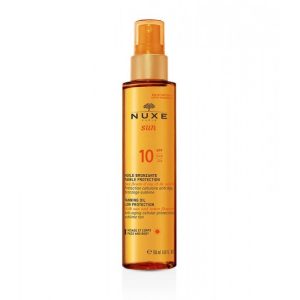 NUXE SUN HUILE BRONZANTE FAIBLE PROTECTION SPF10 150 ML
