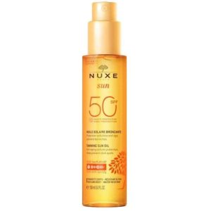 Nuxe Sun Huile Solaire Bronzante Spf50 – 150ml