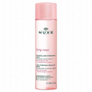 NUXE VERY ROSE EAU MICELLAIRE HYDRATANTE 3 EN 1 200 ML PEAUX SECHES