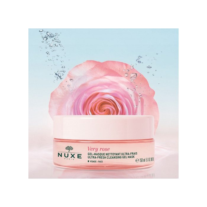 NUXE VERY ROSE Gel-Masque Nettoyant Ultra-frais