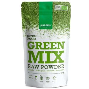 Purasana Green Mix Raw Powder 200G