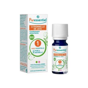 PURESSENTIEL HUILE ESSENTIELLE CITRONELLE DE JAVA 10 ML
