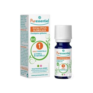 PURESSENTIEL HUILE ESSENTIELLE EUCALYPTUS GLOBULEUX BIO 10ML