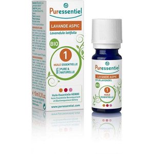 PURESSENTIEL HUILE ESSENTIELLE LAVANDE ASPIC BIO10 ML