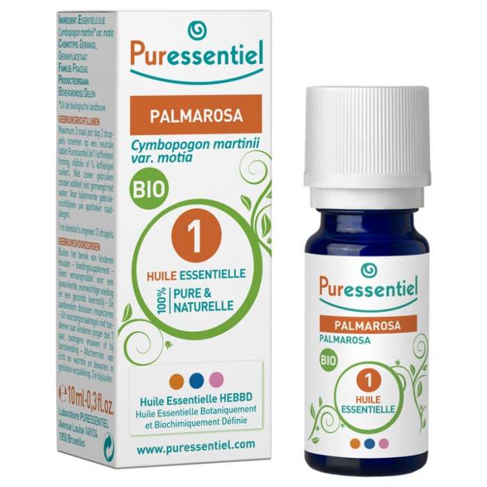 PURESSENTIEL HUILE ESSENTIELLE PALMAROSA BIO 10 ML