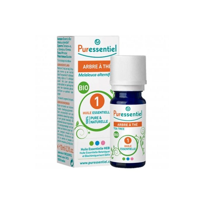 PURESSENTIEL HUILE ESSENTIELLE ARBRE A THE BIO 10 ML