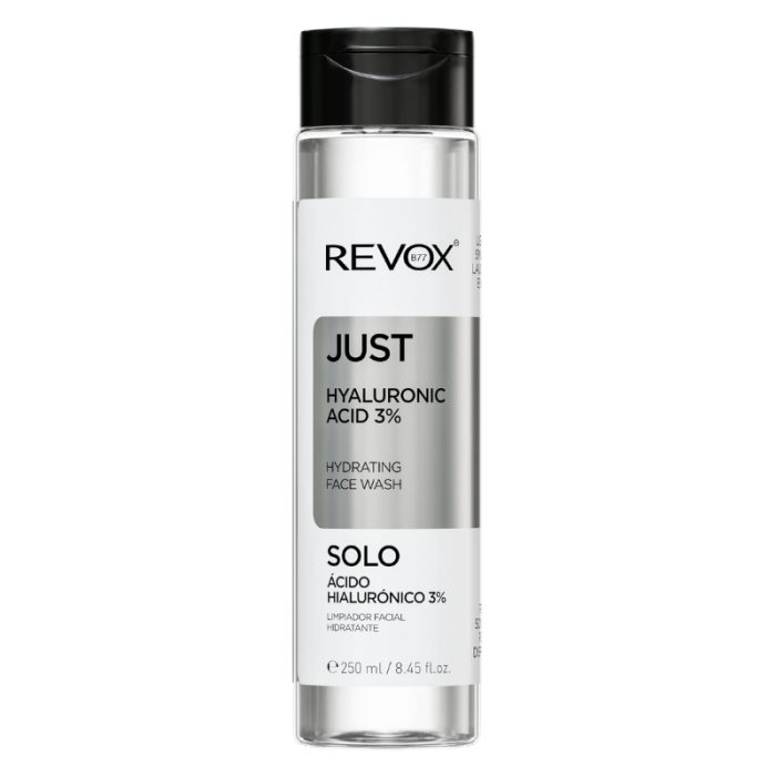REVOX B77 NETTOYANT HYDRADANT VISAGE JUST HYALURONIC ACID 3% 250 ML