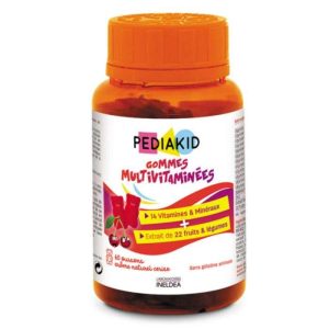 PEDIAKID GOMMES MULTIVITAMINES 60 OURSONS