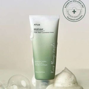 ANUA HEARTLEAF QUERCETINOL PORE DEEP CLEANSING FOAM 150 ML